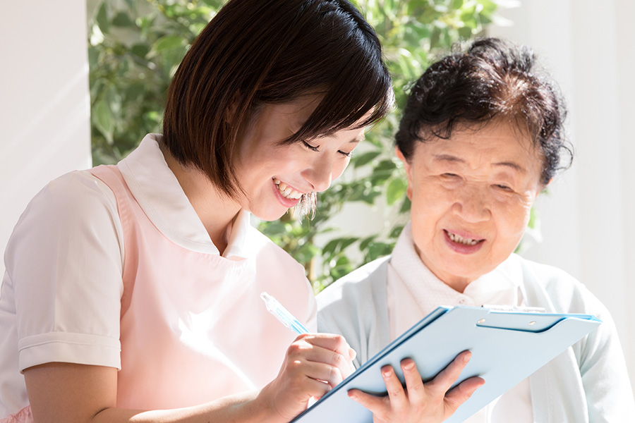 地域医療をモットーにしています